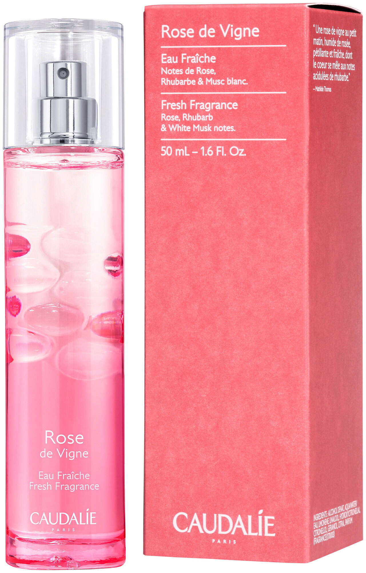 Image of Caudalie Rose de Vigne Eau Fraîche - 50 mL