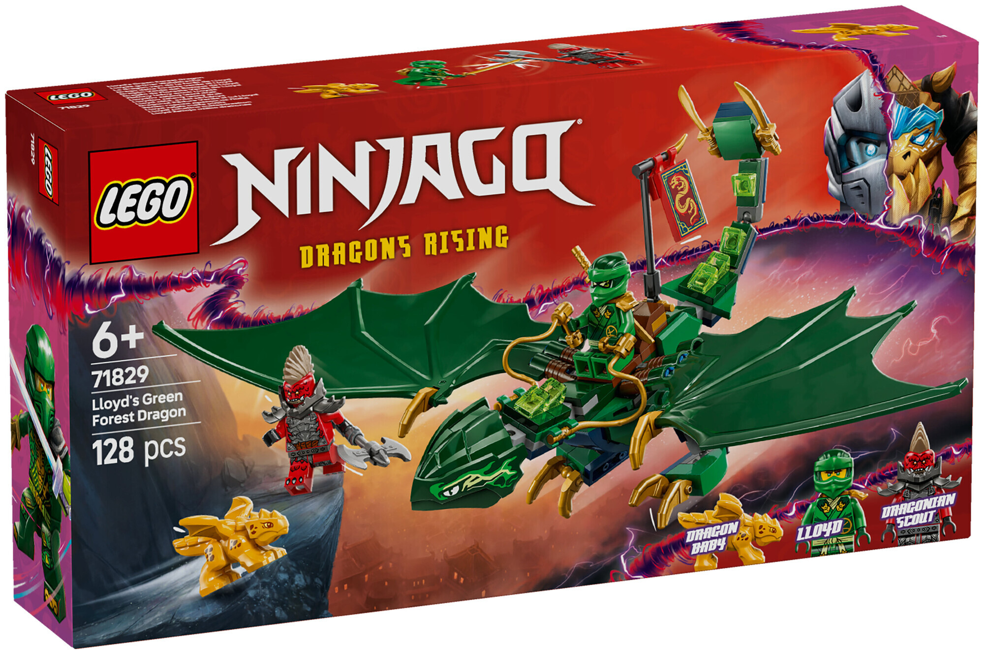 Image of Lego Ninjago Lego® Ninjago 71829 Lloyds grüner Walddrrache ab 6 Jahren