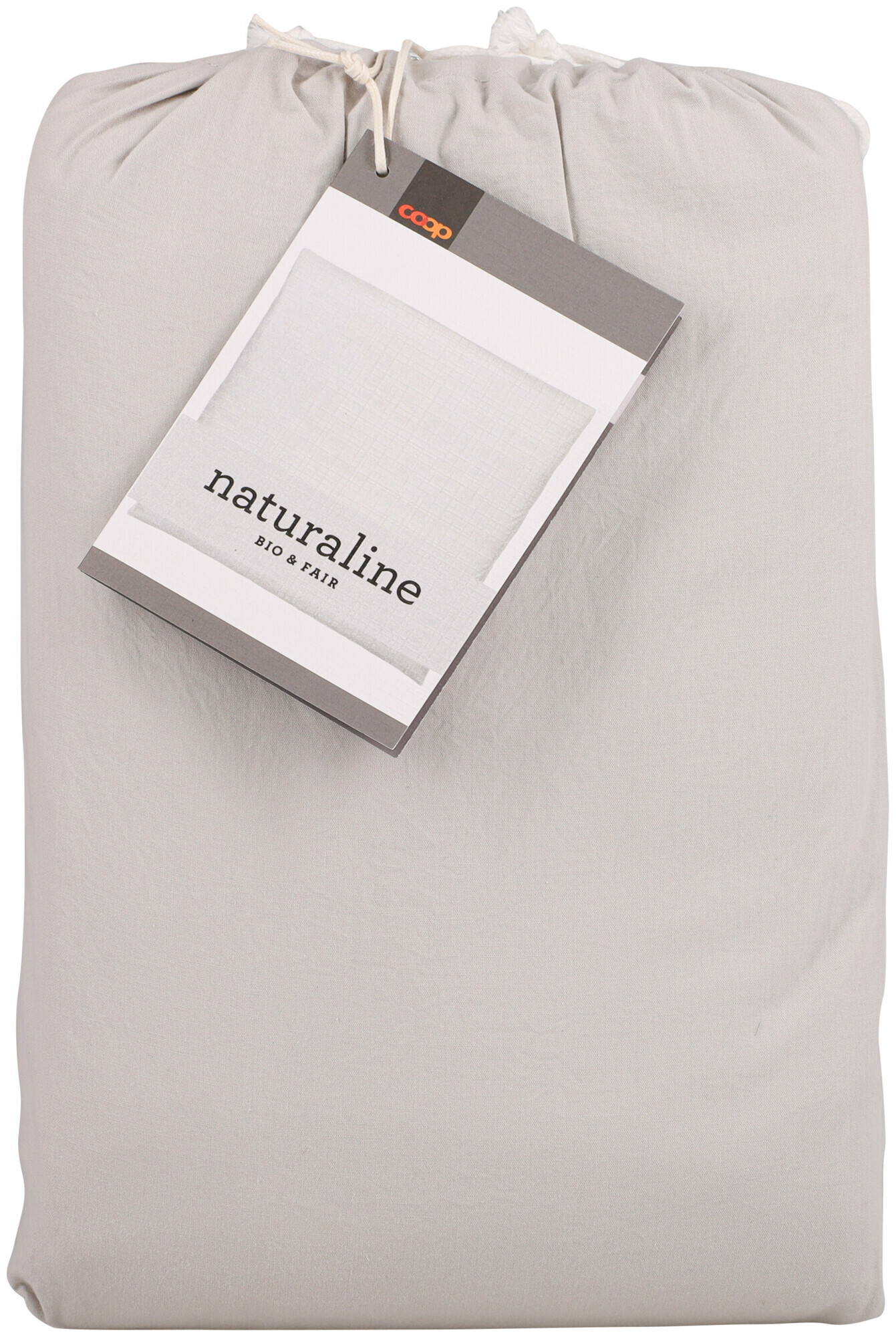 Image of Naturaline Textil Naturaline Duvetbezug silber 200x210 cm