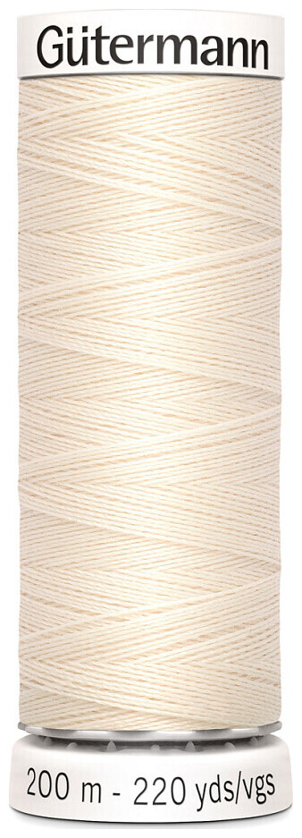 Image of Gütermann Nähfaden Allesnäher 200 m hellbeige 0802