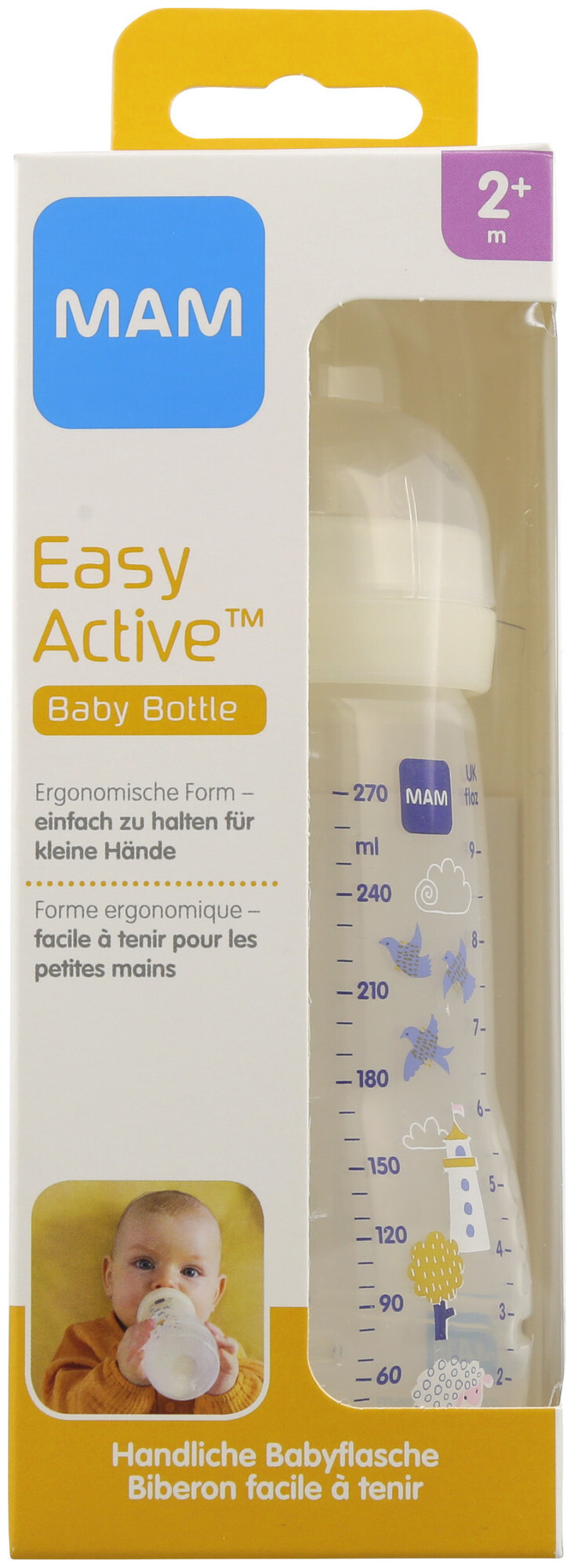 MAM Biberon Easy Active Baby Bottle 270ml