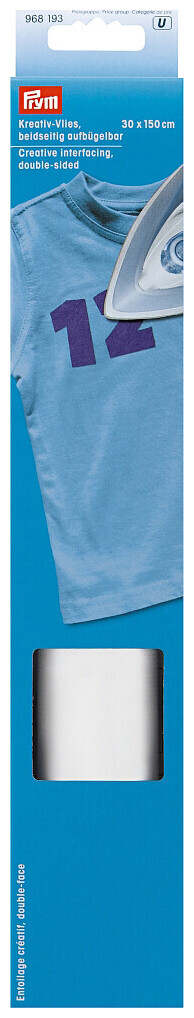 Image of Prym Kreativ-Vlies beidseitig aufbügelbar 150 x 30 cm
