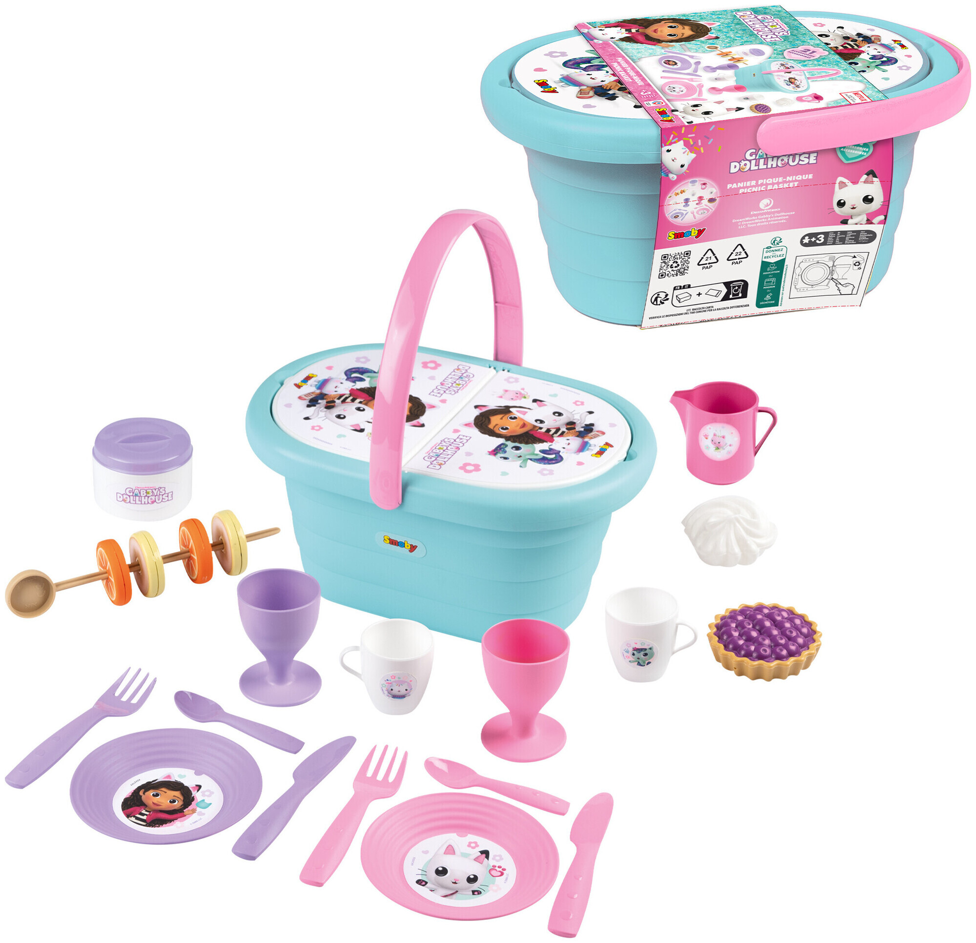 Dreamworks Gabby’s Dollhouse Smoby Gabby's Dollhouse Picknickkorb