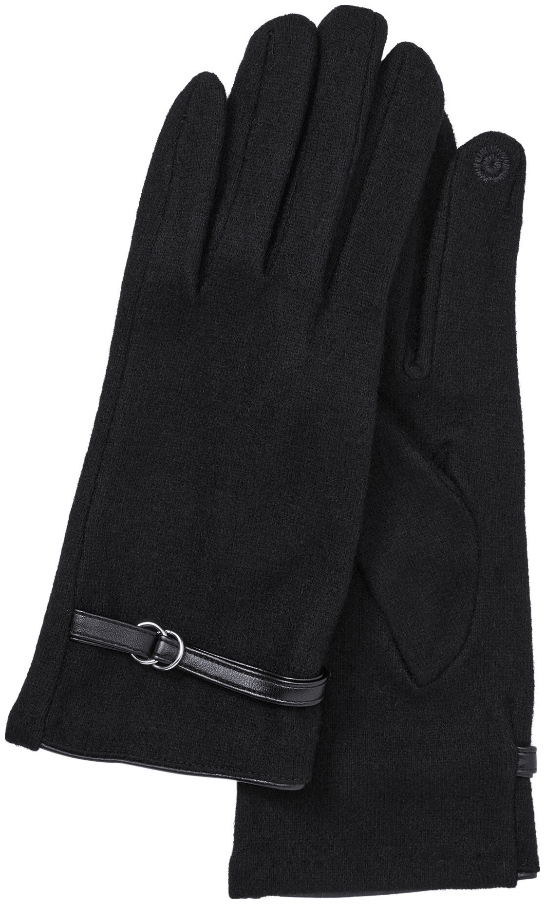 gants femme noirs L