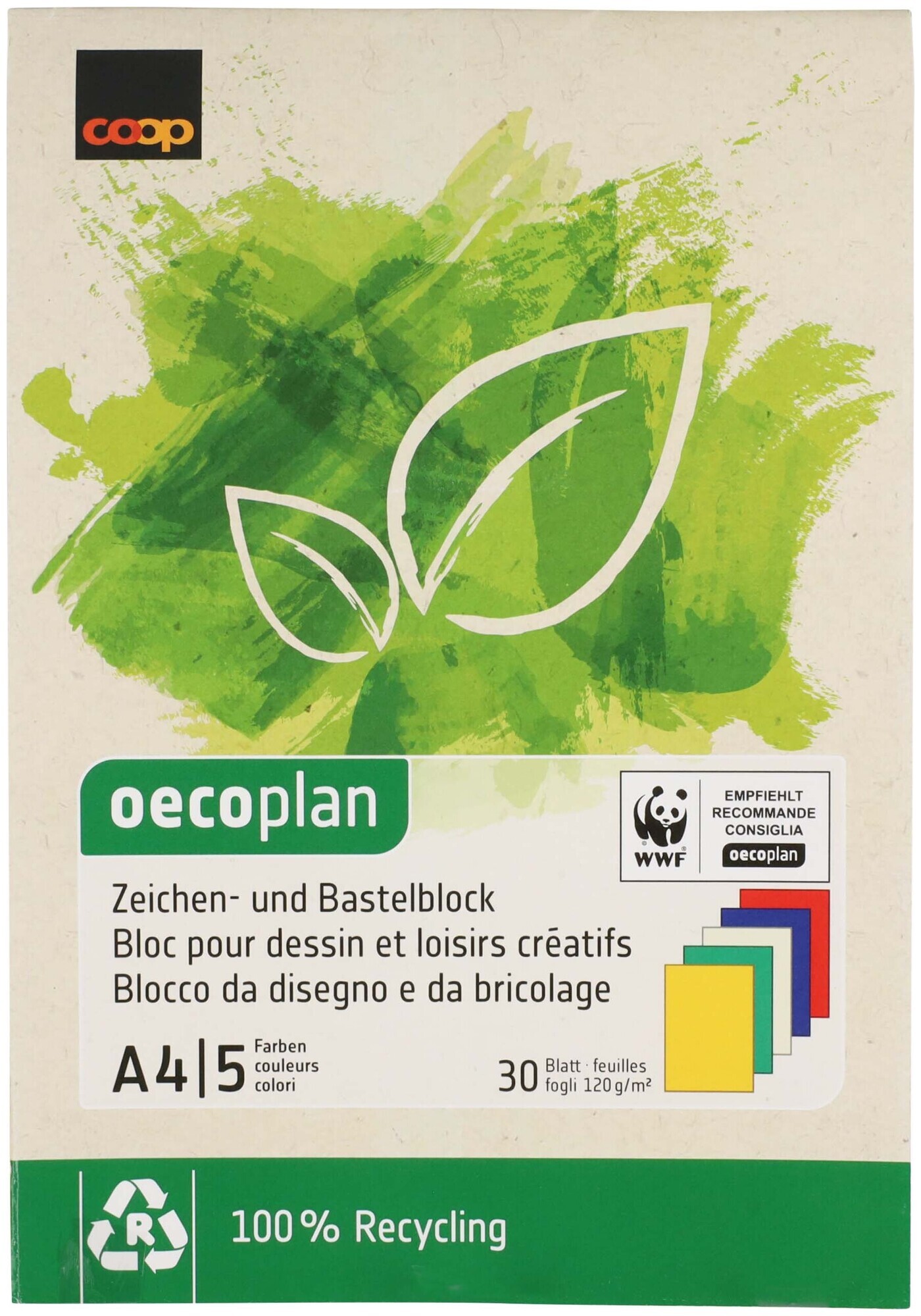 Image of Oecoplan Zeichenblock A4 120 g/m2