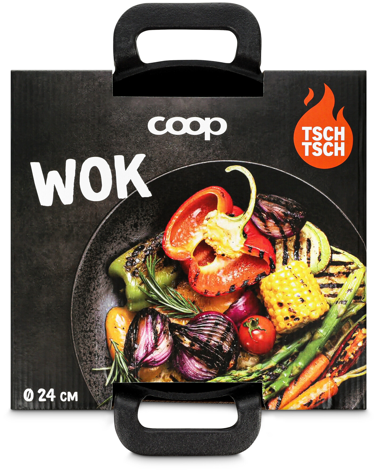 Coop Gusseisen Wokpfanne Tsch Tsch 24cm