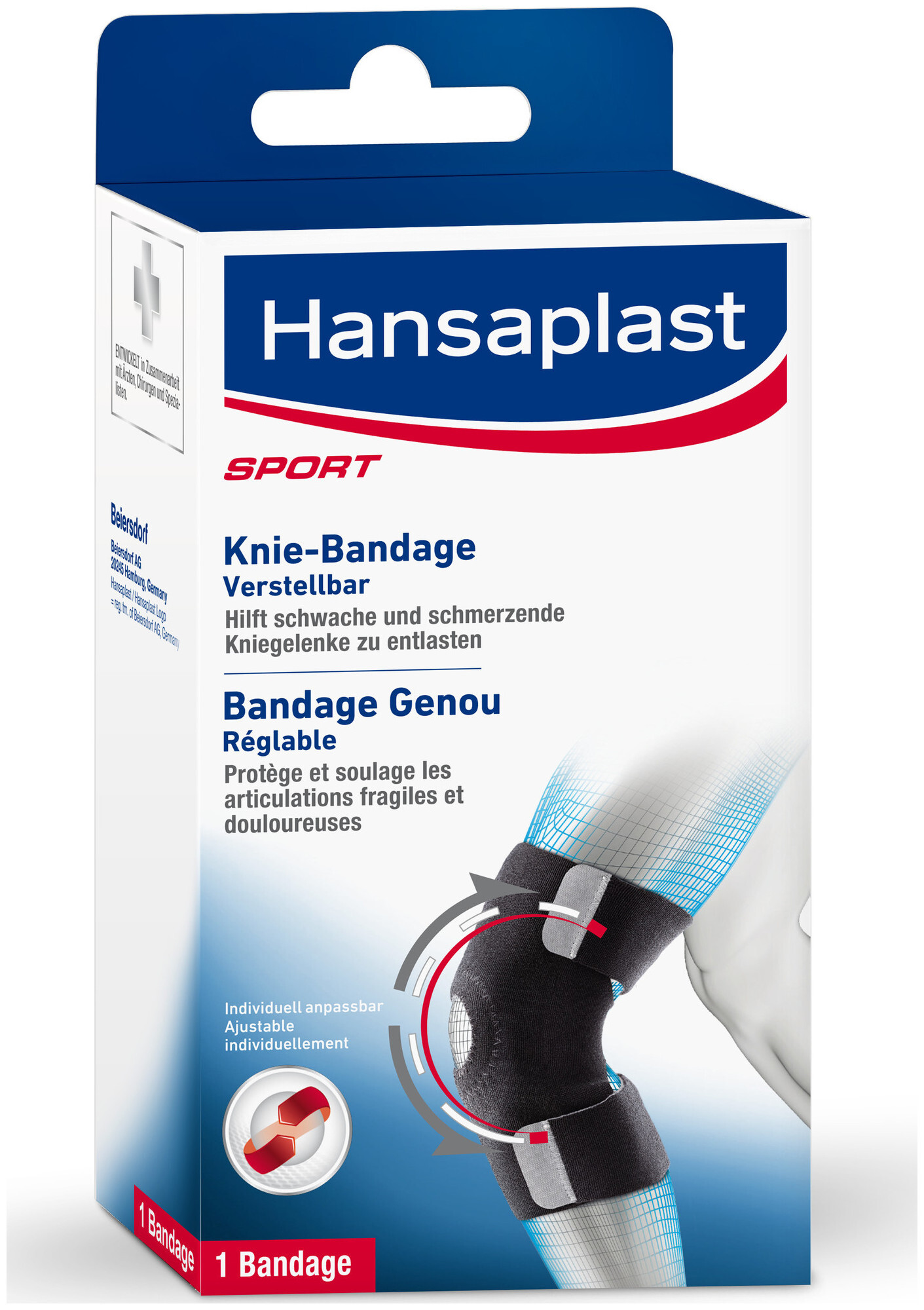 Image of Hansaplast Knie-Bandage