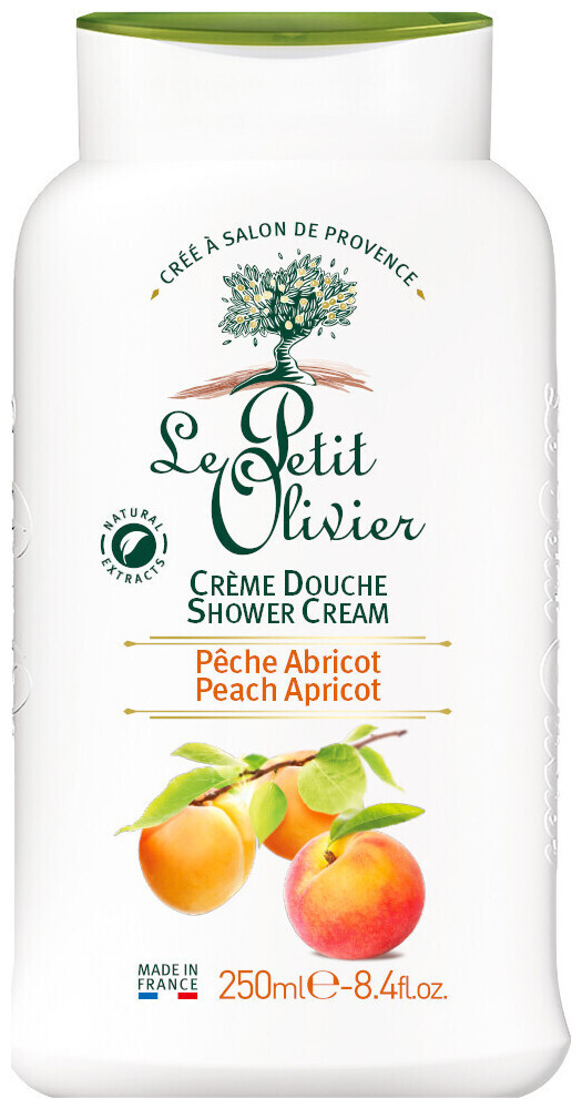 Le Petit Olivier Crème Douche Pêche Abricot 250ml