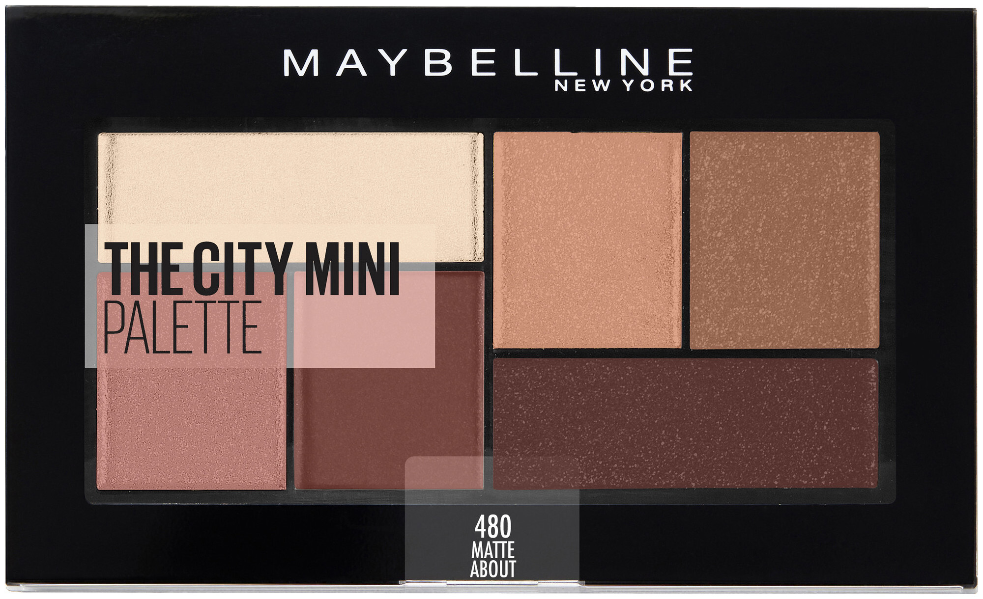 Image of Maybelline NY City Mini Lidschatten Palette 480 Matte About Town
