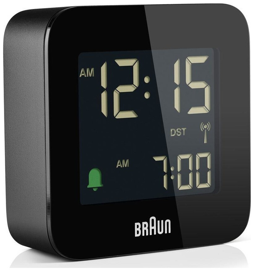 Image of Braun Bc08B-Dcf Reisewecker funkgesteuert schwarz