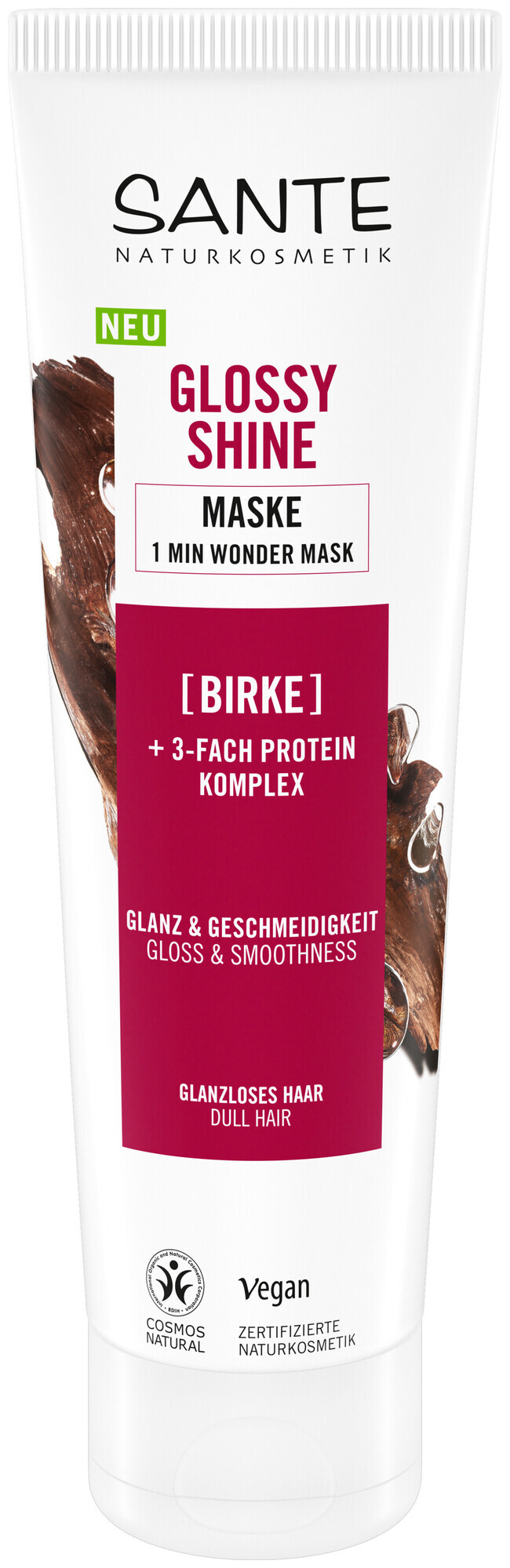 Image of Sante Glossy Shine Maske 150 ml