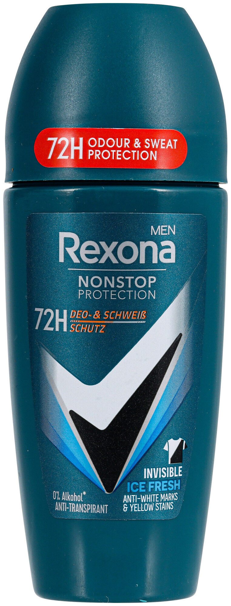 Image of Rexona Men Nonstop Protection Roll-On Anti-Transpirant Invisible Ice 50 ml
