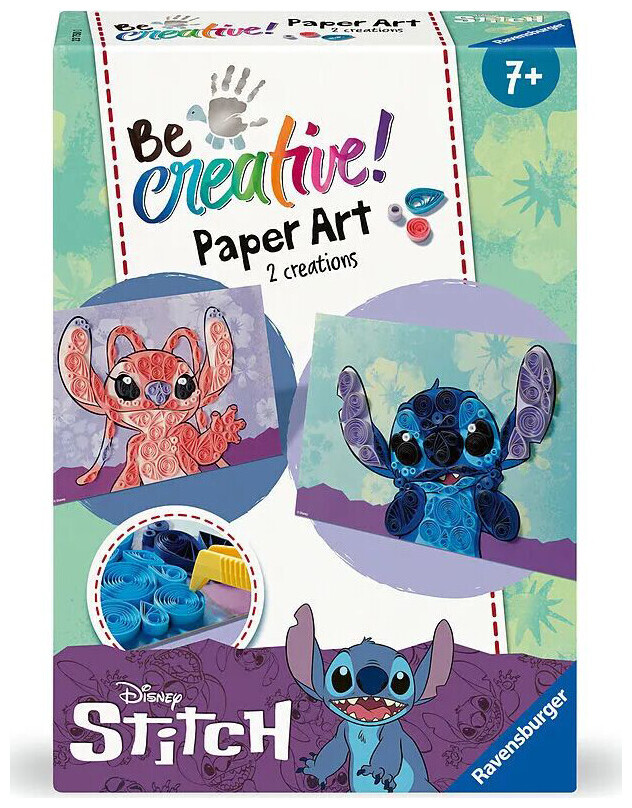 Image of Ravensburger BeCreative Paper Art Quilling Stitch
