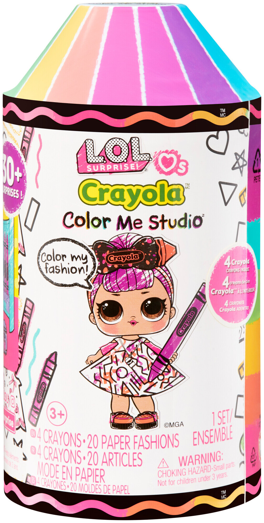 Image of L.o.l. Loves Crayola Color Me Studio assortiert