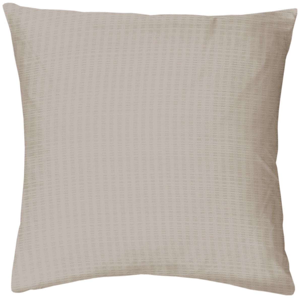 Image of Home Fashion Kopfkissenbezug taupe 65x65 cm