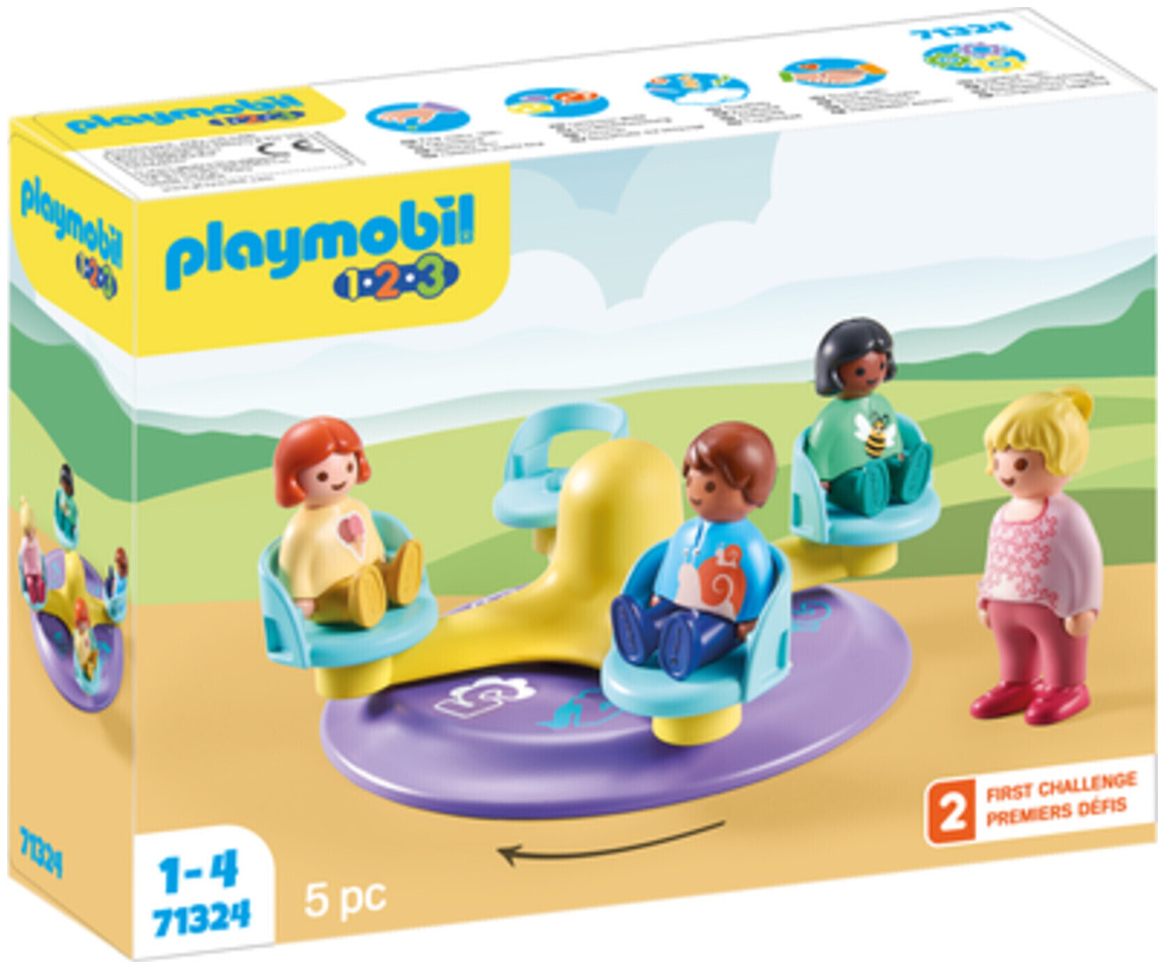 Image of Playmobil 71324 1.2.3: Zahlenkarussell