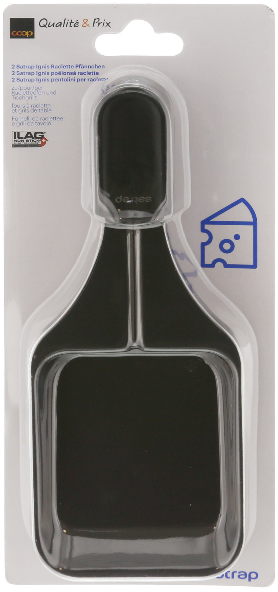 satrap Ignis Raclette Pfännchen Set 2 Piéces