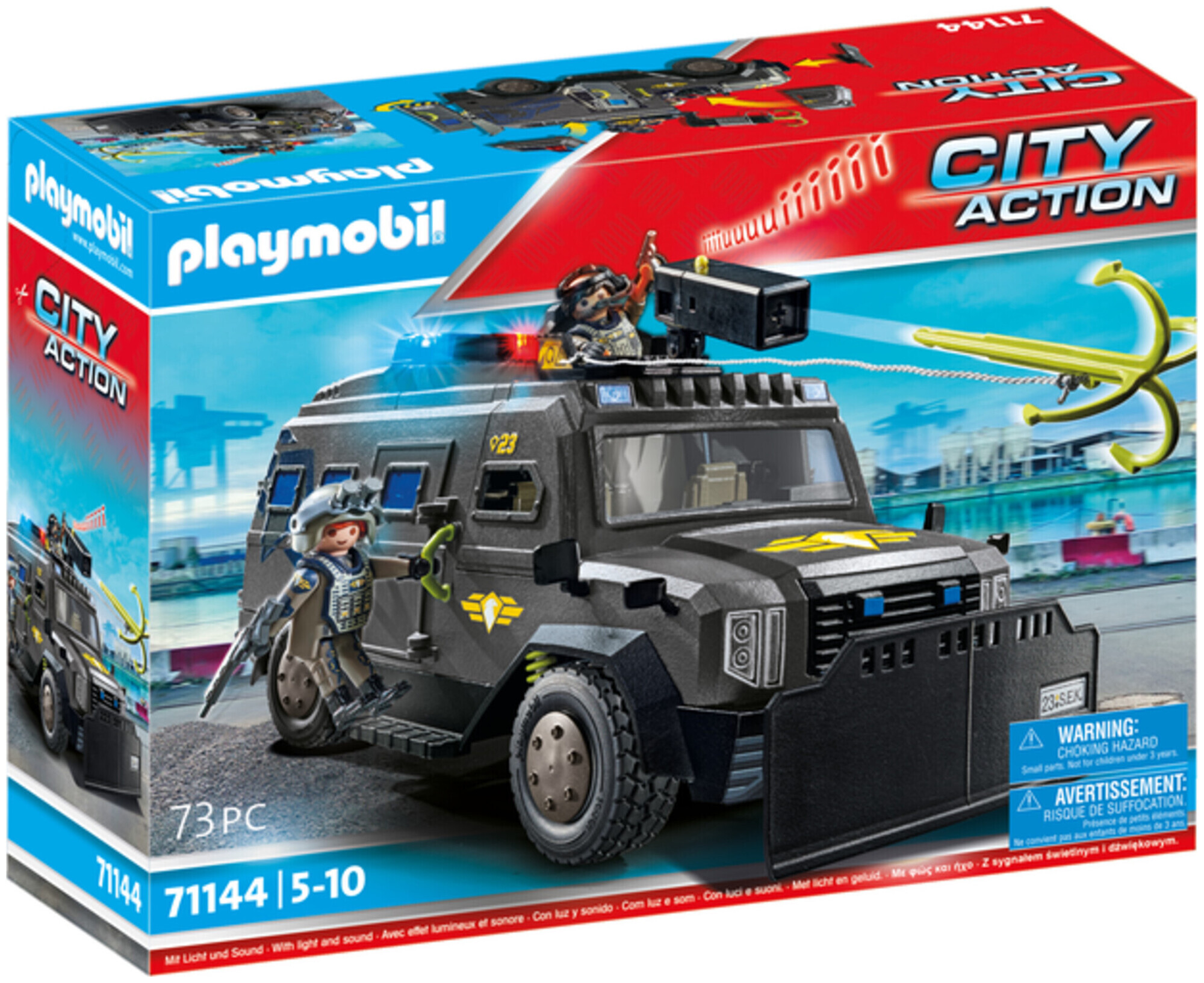 Image of Playmobil 71144 SWAT-Geländefahrzeug