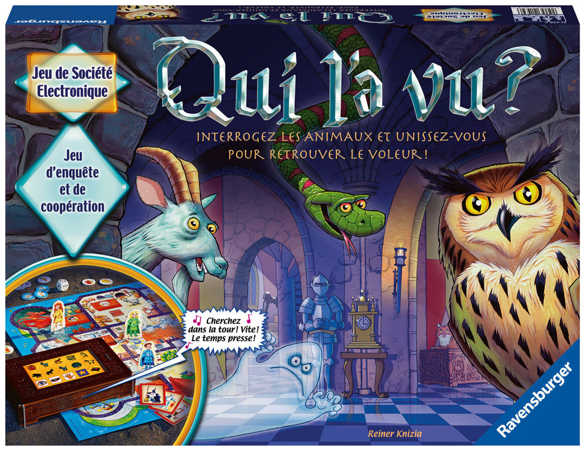 Image of tiptoi Ravensburger Qui l'a vu? Französische Version Brettspiel