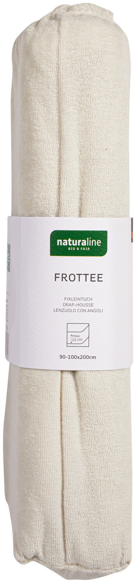 Image of Naturaline Textil Bio Fixl. Frotte 90x200 kitt