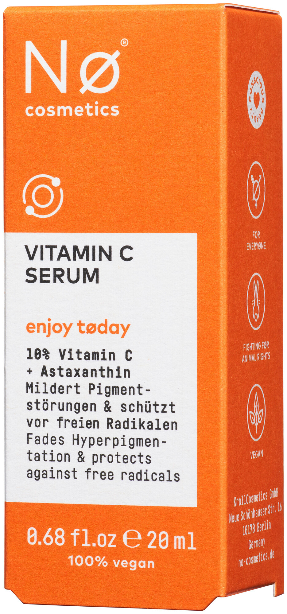 Image of Nø Cosmetics No Cosmetics enjoy today Vitamin C Serum
