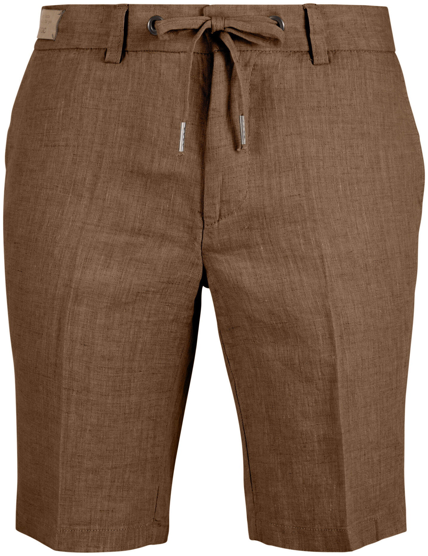 Image of Sergio Leinenshorts braun 46