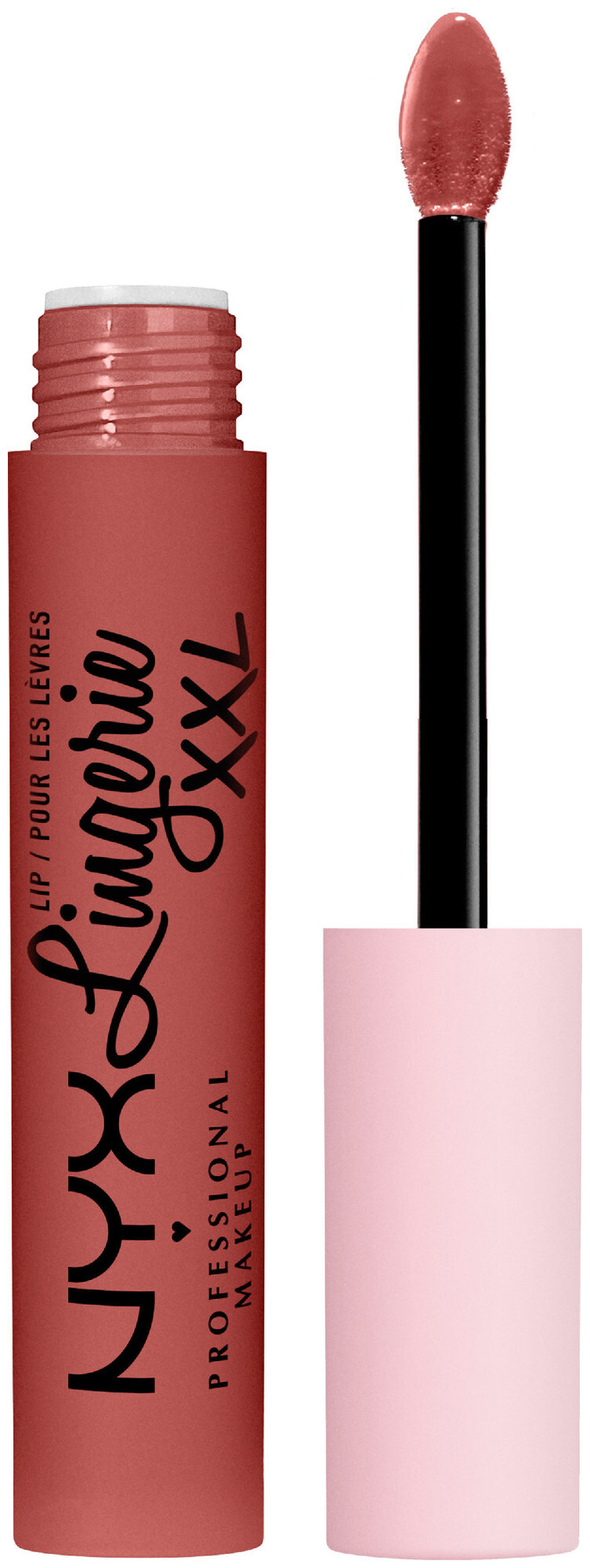 Image of NYX Professional Makeup Lip Lingerie XXL 07 Warm Up Red Rose, 4.0ml