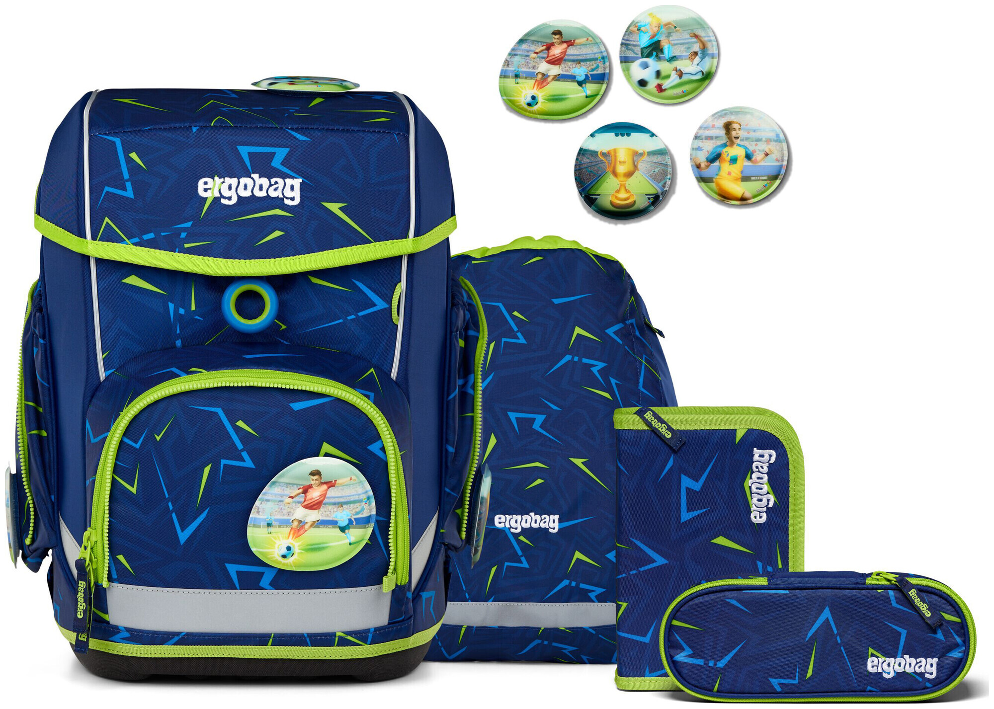 ergobag cubo set de 5 pcs SpitzenreitBär