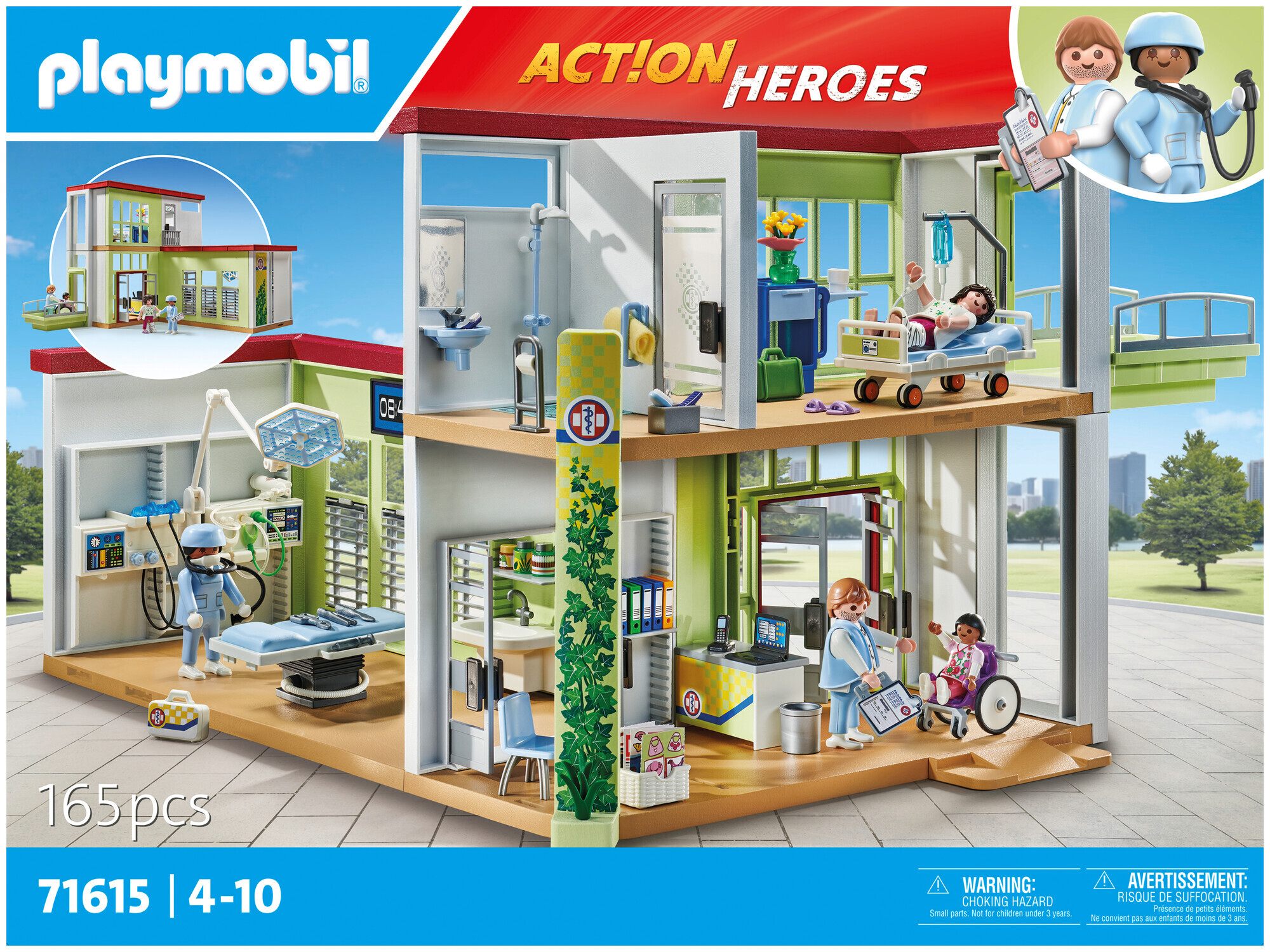 Image of Playmobil 71615 Modernes Krankenhaus