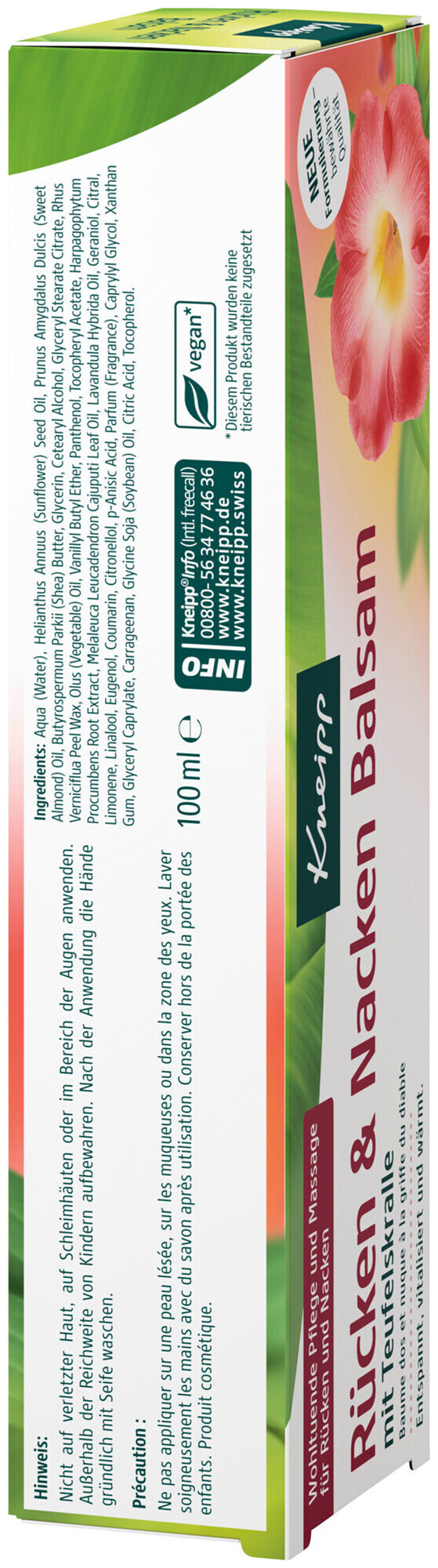 Image of Kneipp Rücken & Nacken Balsam 100 ml