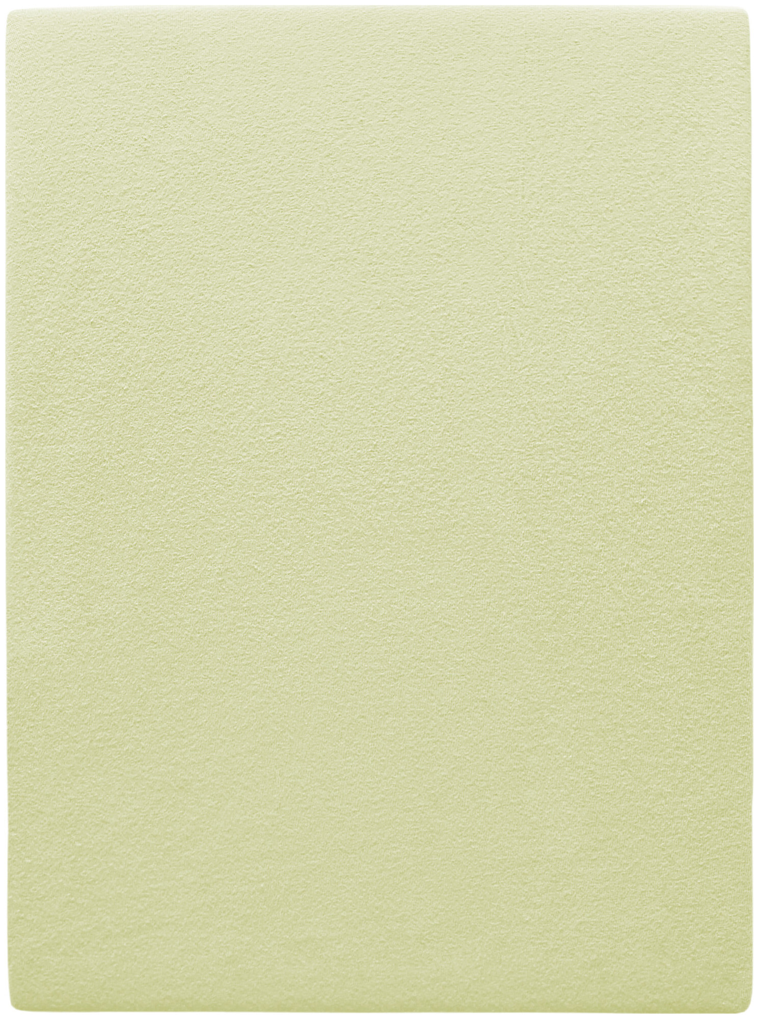Image of Schlafgut Fixleintuch lindegrün 140-160x200-220 cm