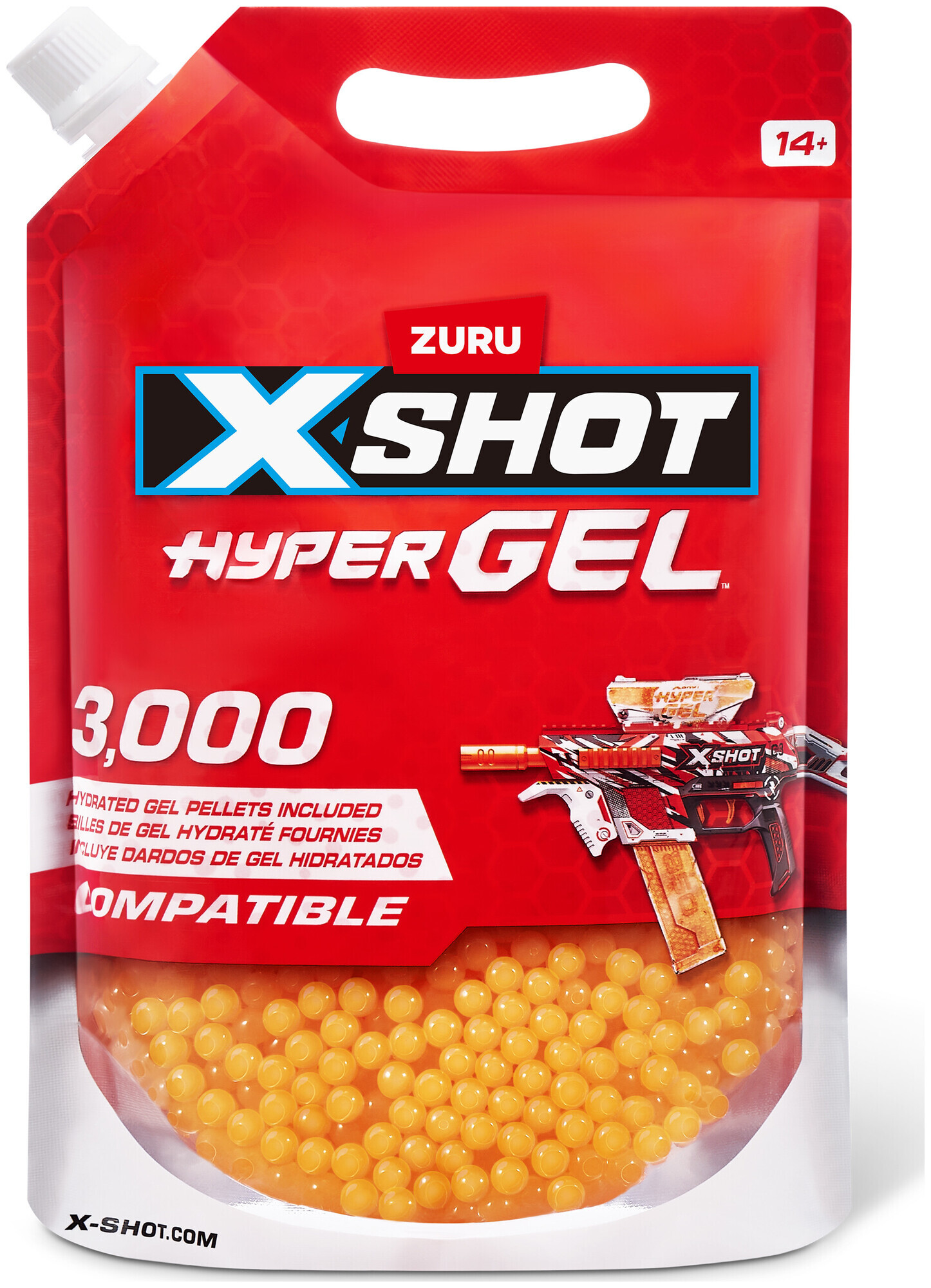 Image of Zuru Xshot Hyper Gel Refill