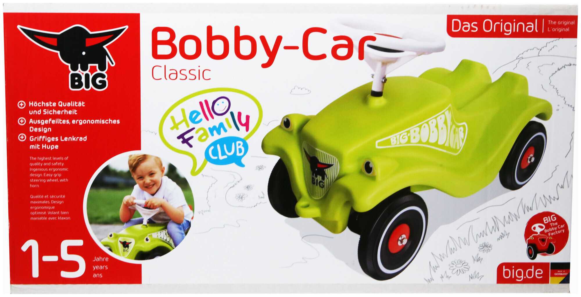 BIG HFC Bobby Car 2023
