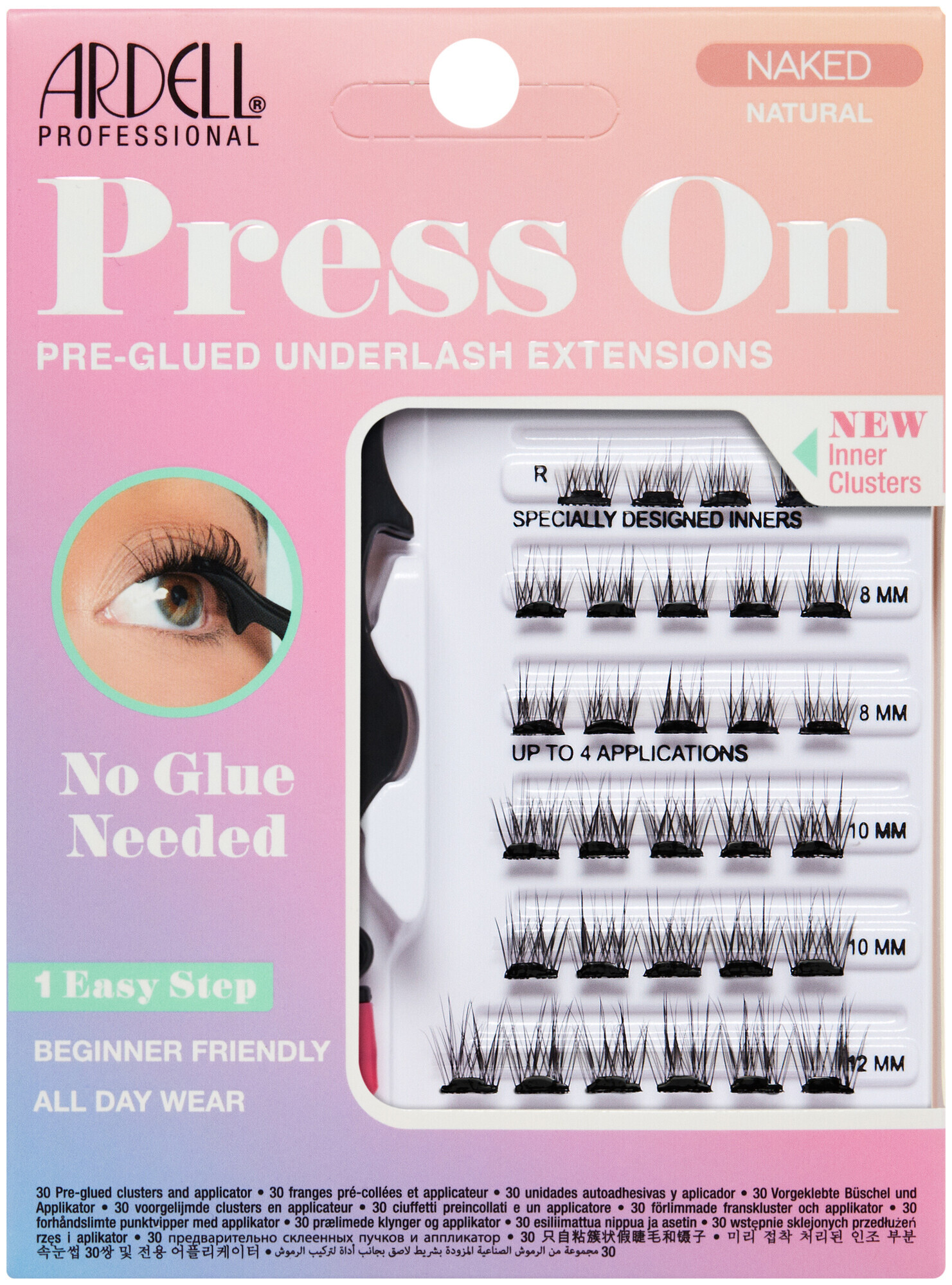 Image of Ardell Press On Starter Kit Naked Natural