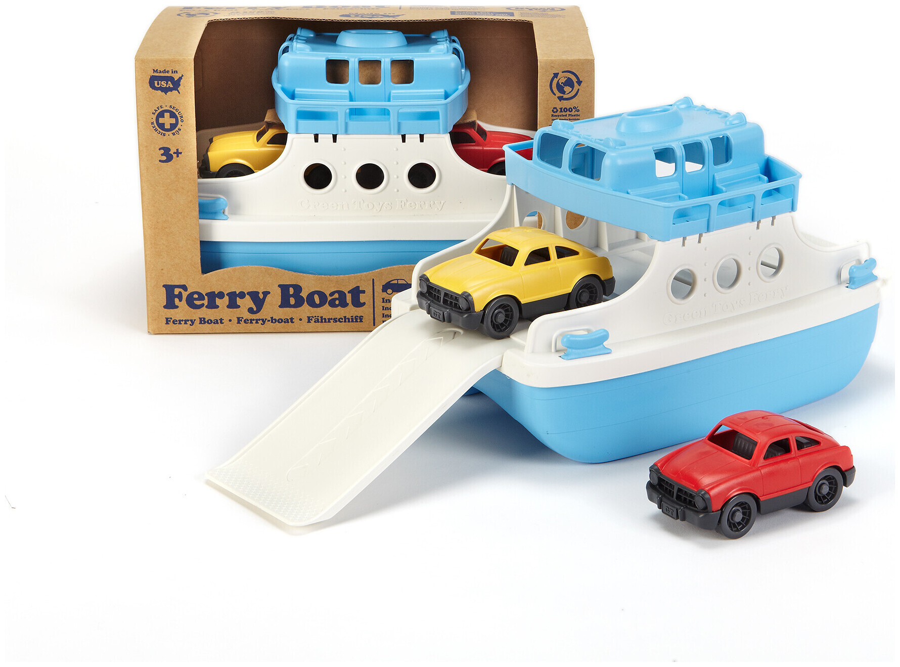 green toys Ferry Boat blau