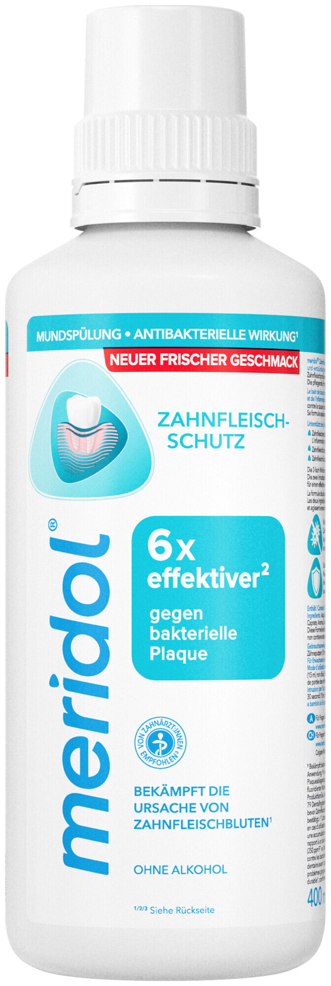 Image of meridol® Zahnfleischschutz antibakterielle Mundspülung 400 ml