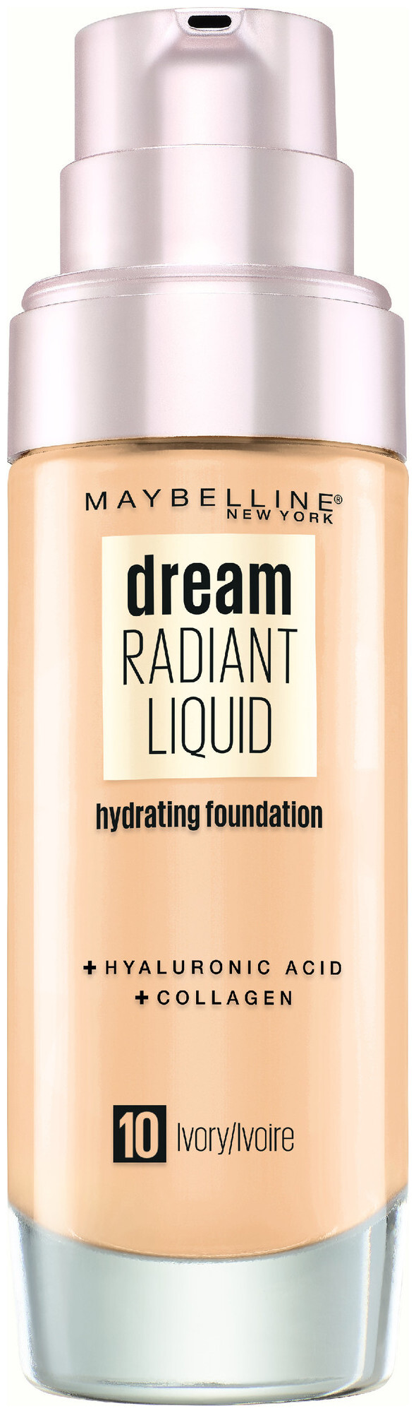 Image of Maybelline NY Dream Radiant Liquid Make-Up 10 Ivory