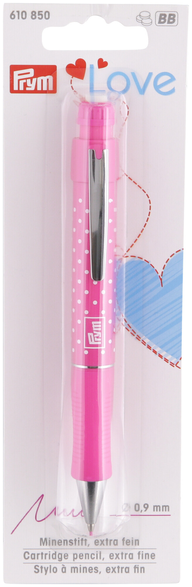 Image of Prym Love Minenstift extra fein pink 0.9 mm 1 Stk.
