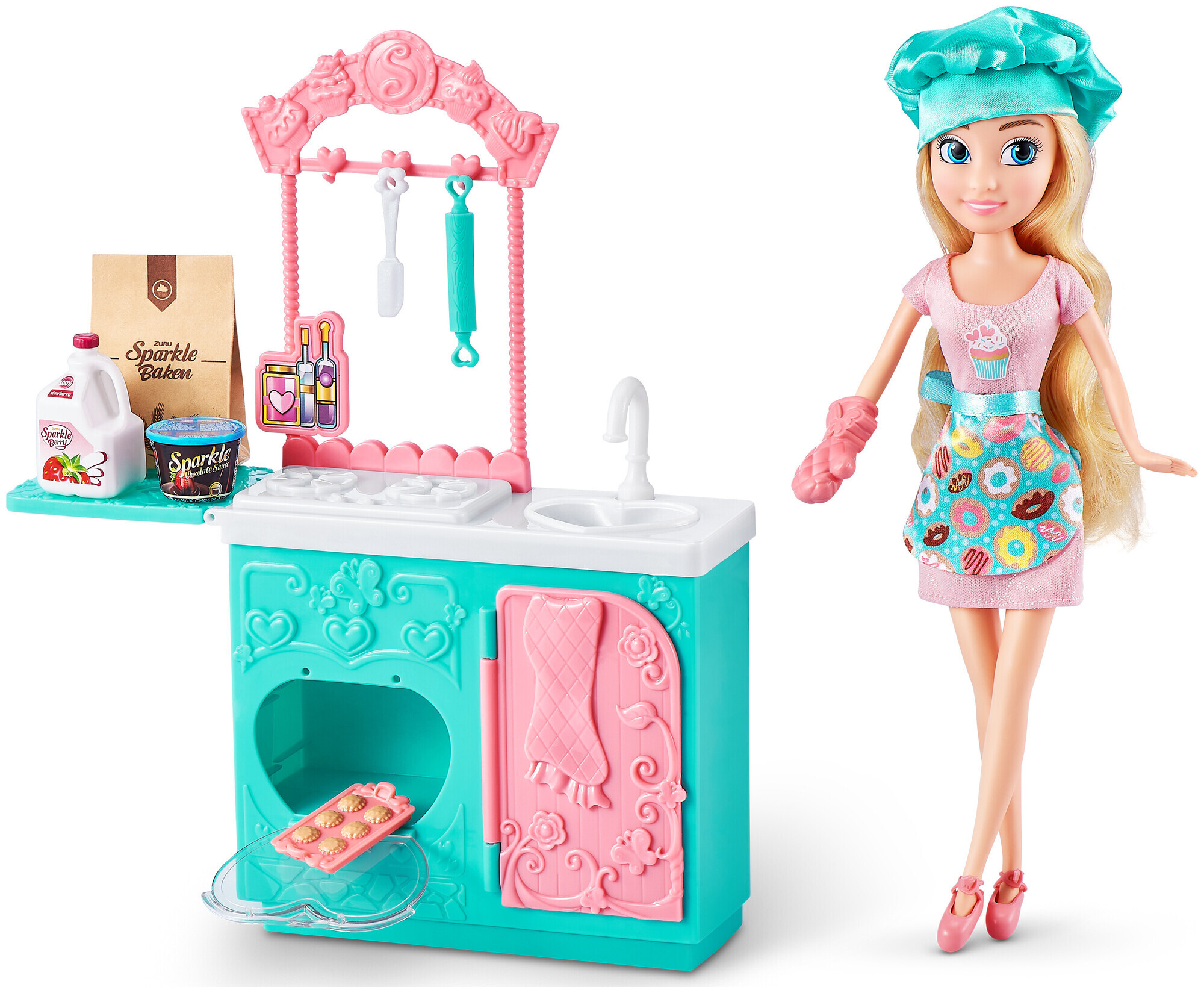 Image of Zuru Sparkle Girlz-Dolls Playset