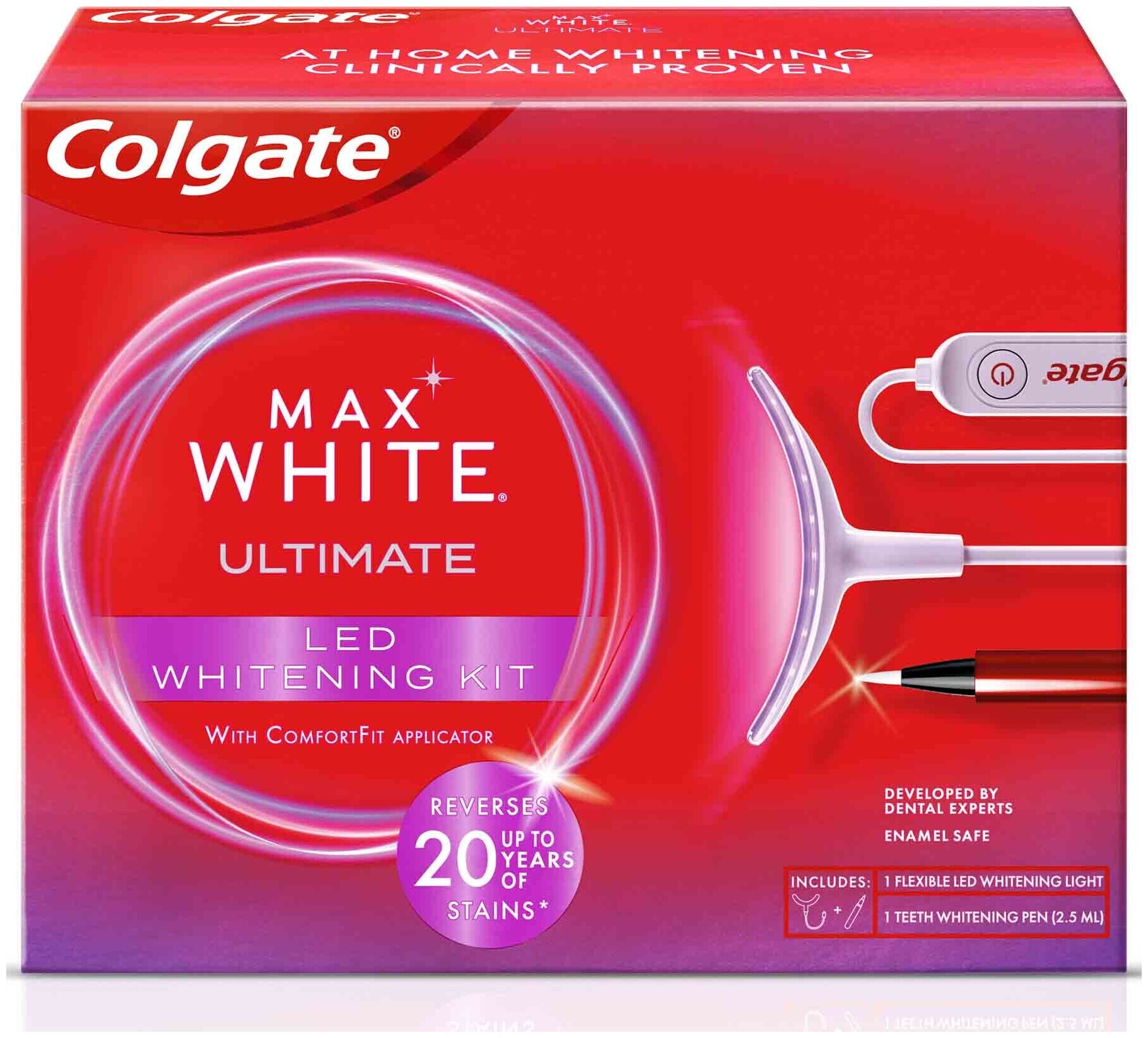 Image of Colgate Max White Ultimate Whitening kit