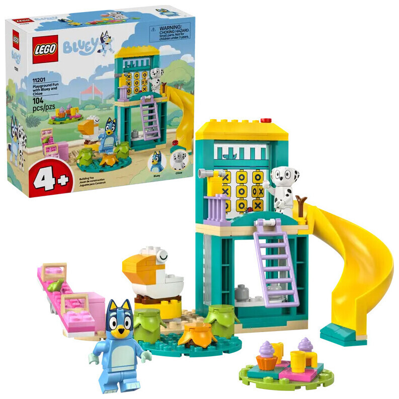 Lego Bluey 11201 Bluey und Chloe auf dem Spielplatz 4+ Jahre