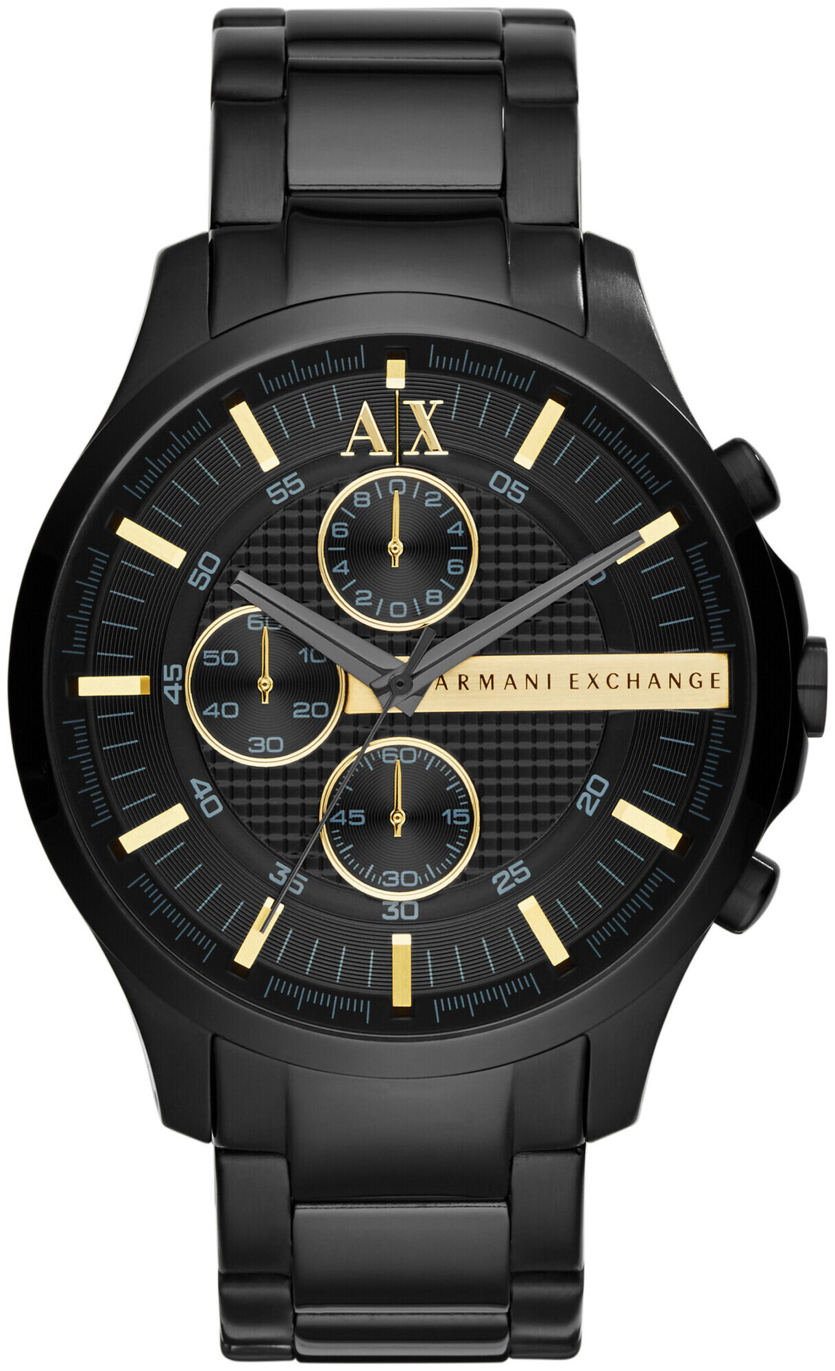 Image of Armani Exchange Uhr Chronograph Edelstahl schwarz