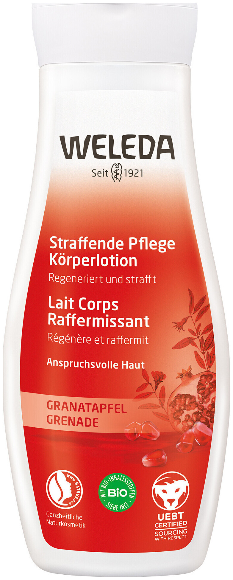 Image of Weleda Straffende Pflege Körperlotion Granatapfel 200ml