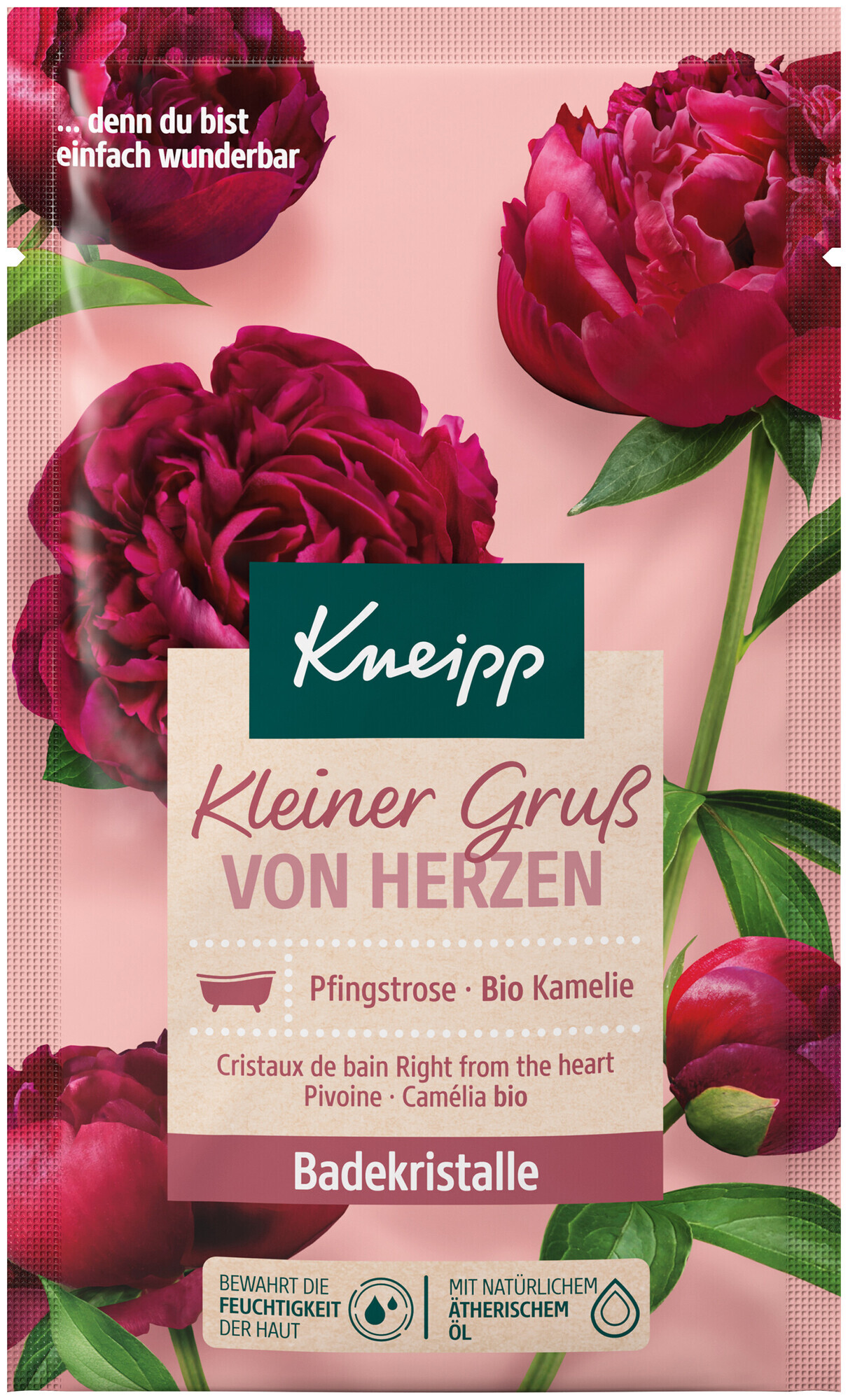 Image of Kneipp Badekristalle Kleiner Gruß Von Herzen 60 G