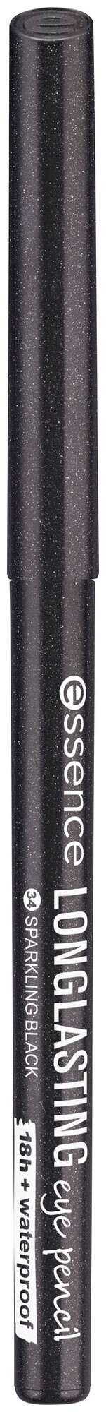 Image of essence Long-Lasting eye pencil 34 sparkling black 0.28 g