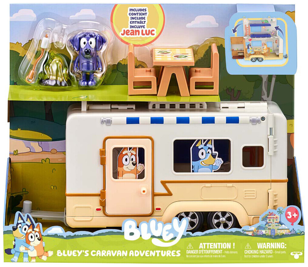 Image of Moose Toys Bluey Wohnwagen Spielset