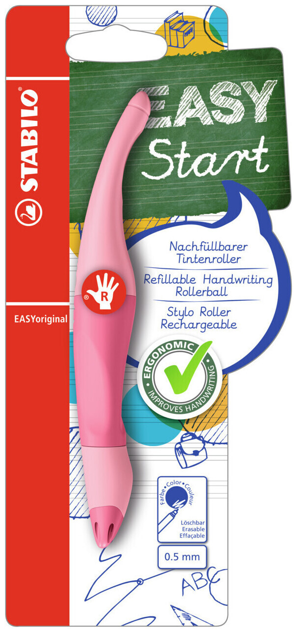 Image of Stabilo EASYoriginal Tintenroller pastell pink für Rechtshänder