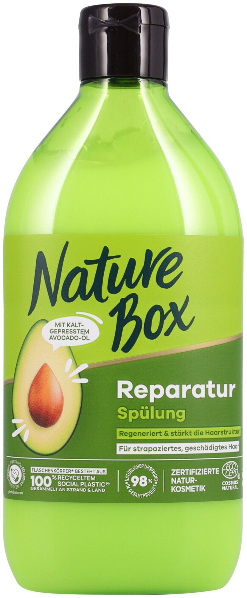 Image of Nature Box Reparatur Spülung Avocado-Öl 385 ml