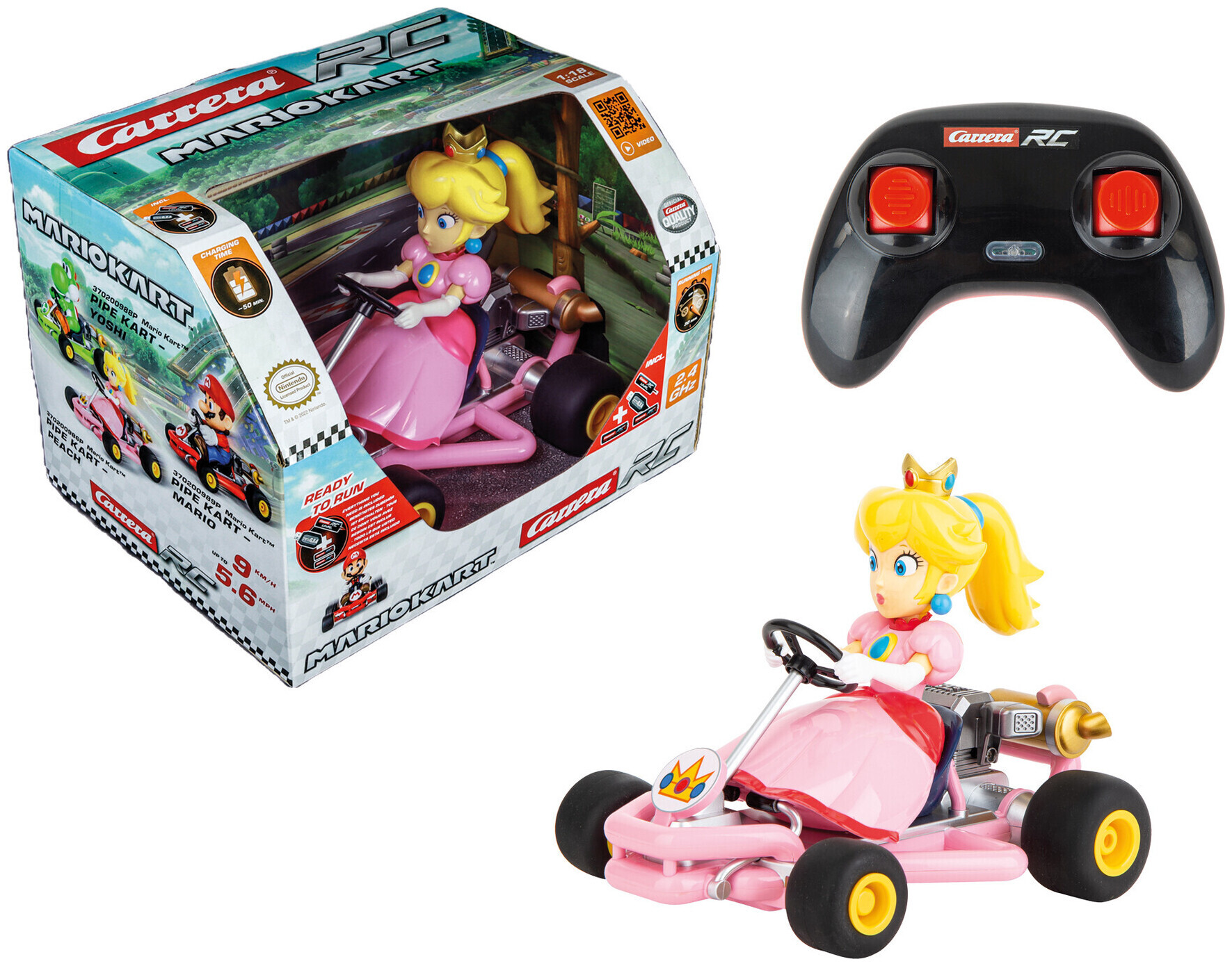 Image of Carrera RC MarioKart Pipe Peach