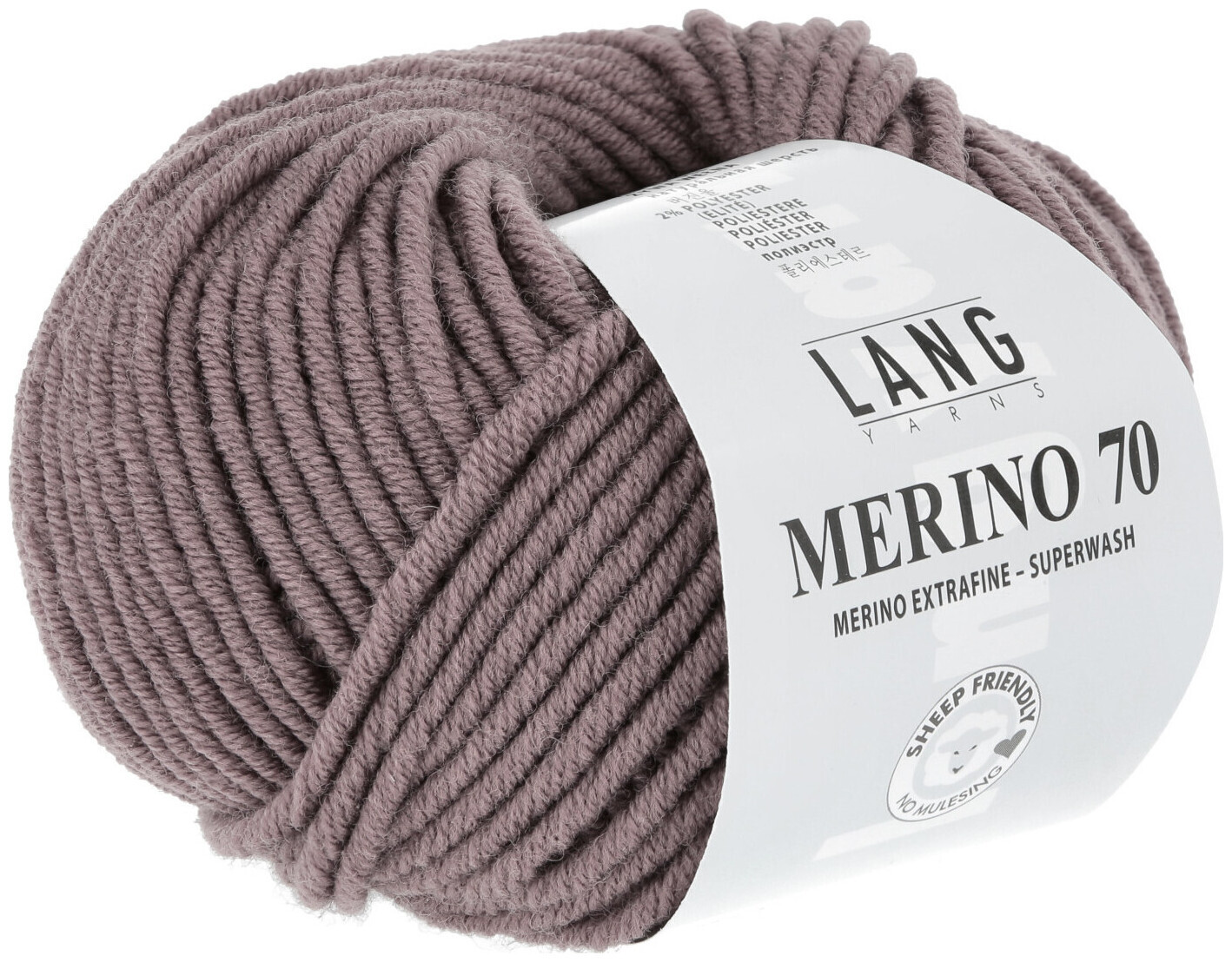 Image of Lang Strickg. Merino 70 248 altrosa 50g